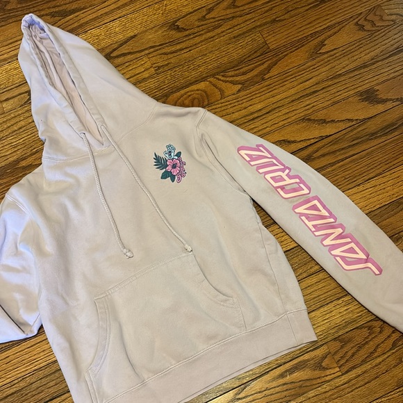 Santa Cruz Skateboards || Logo Hoodie (M) 🌺 - Picture 2 of 7